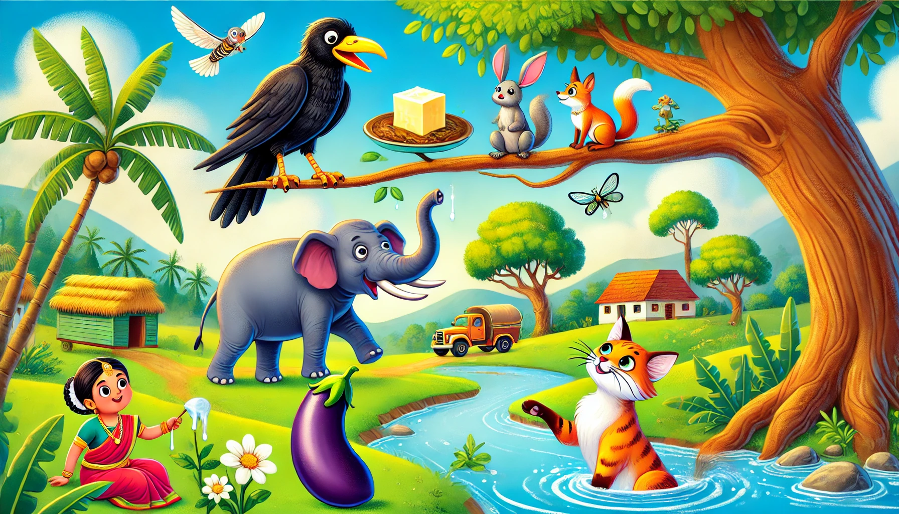 Malayalam stories for kids series-4 Fun, Imaginative, and Educational