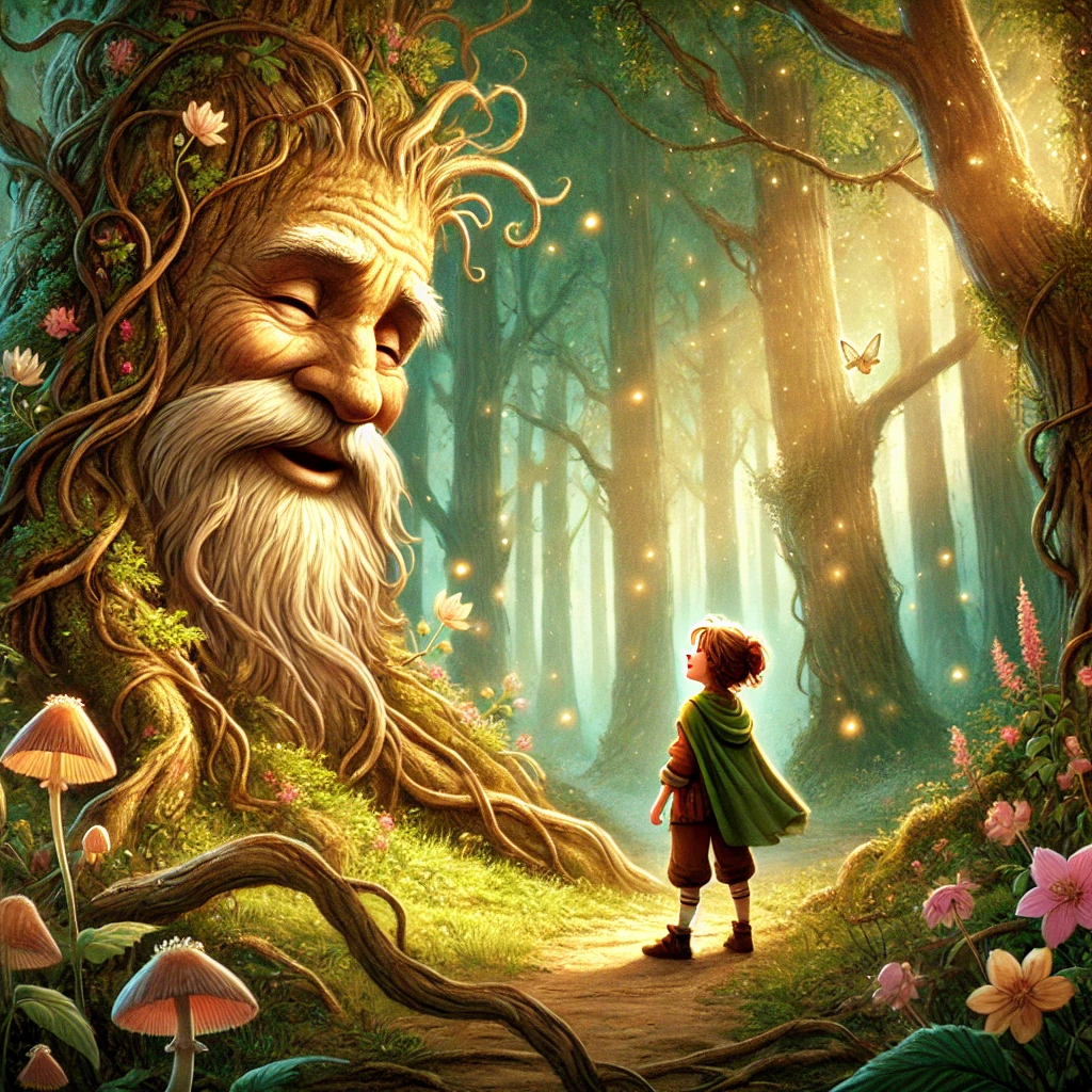 The Adventure of Lila and the Talking Tree